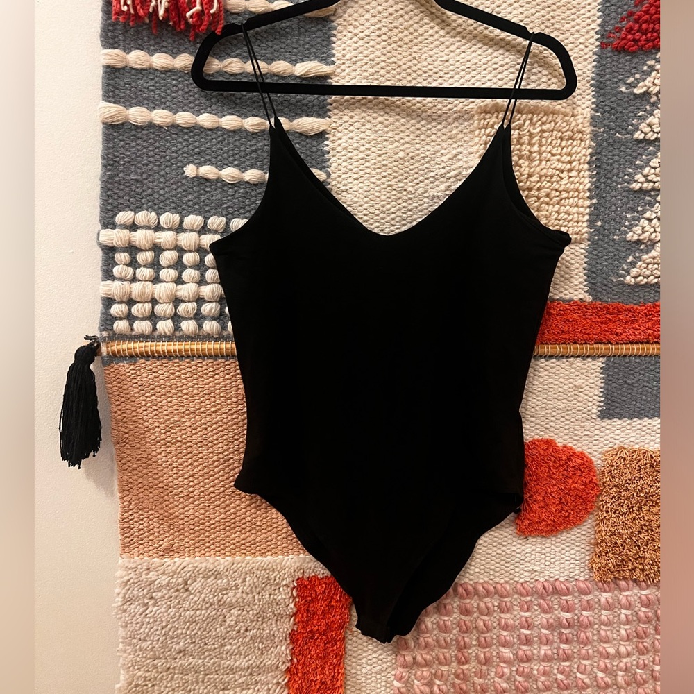 Black Tank Top Body Suit